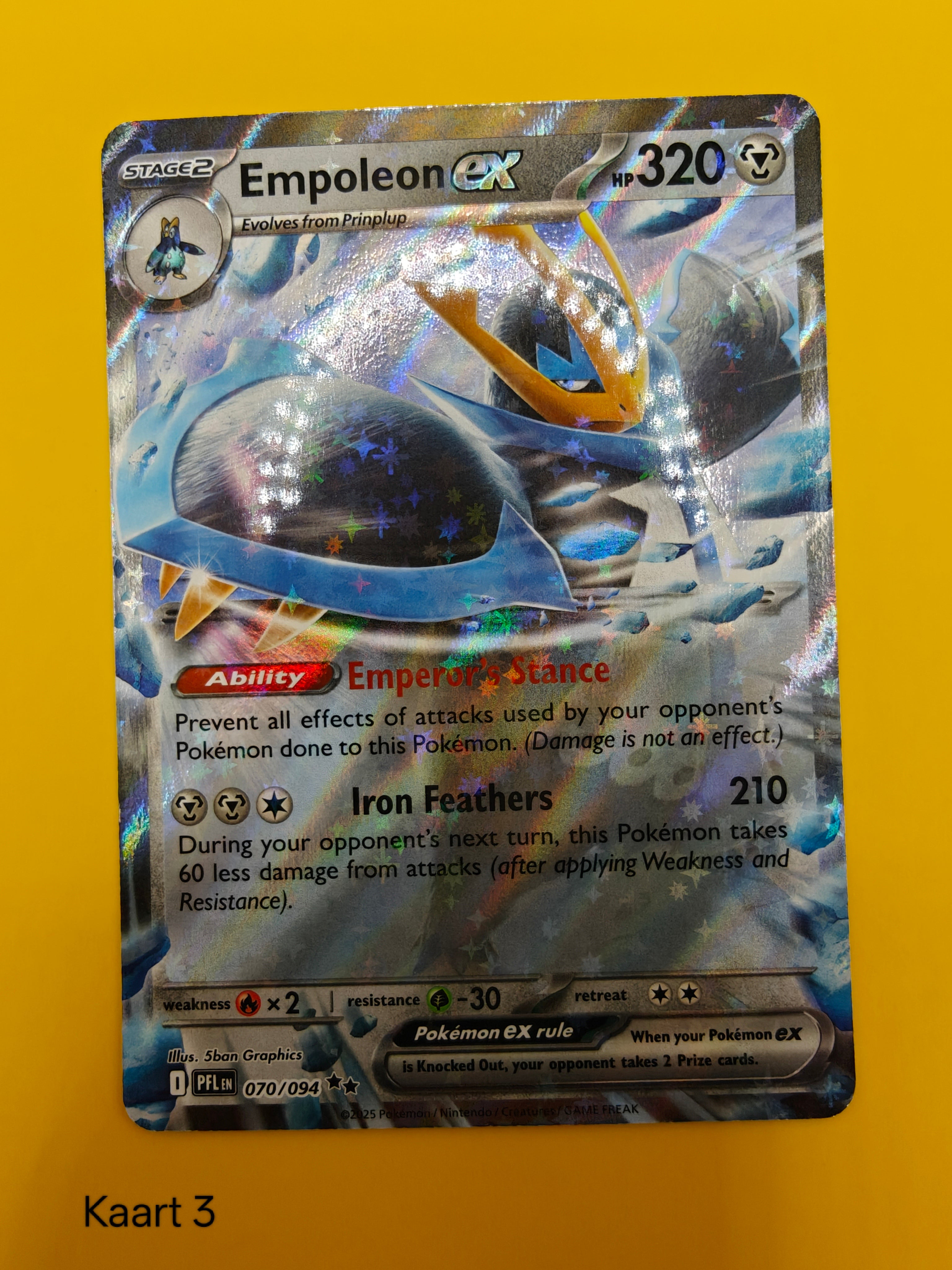 Empoleon ex - Phantasmal Flames