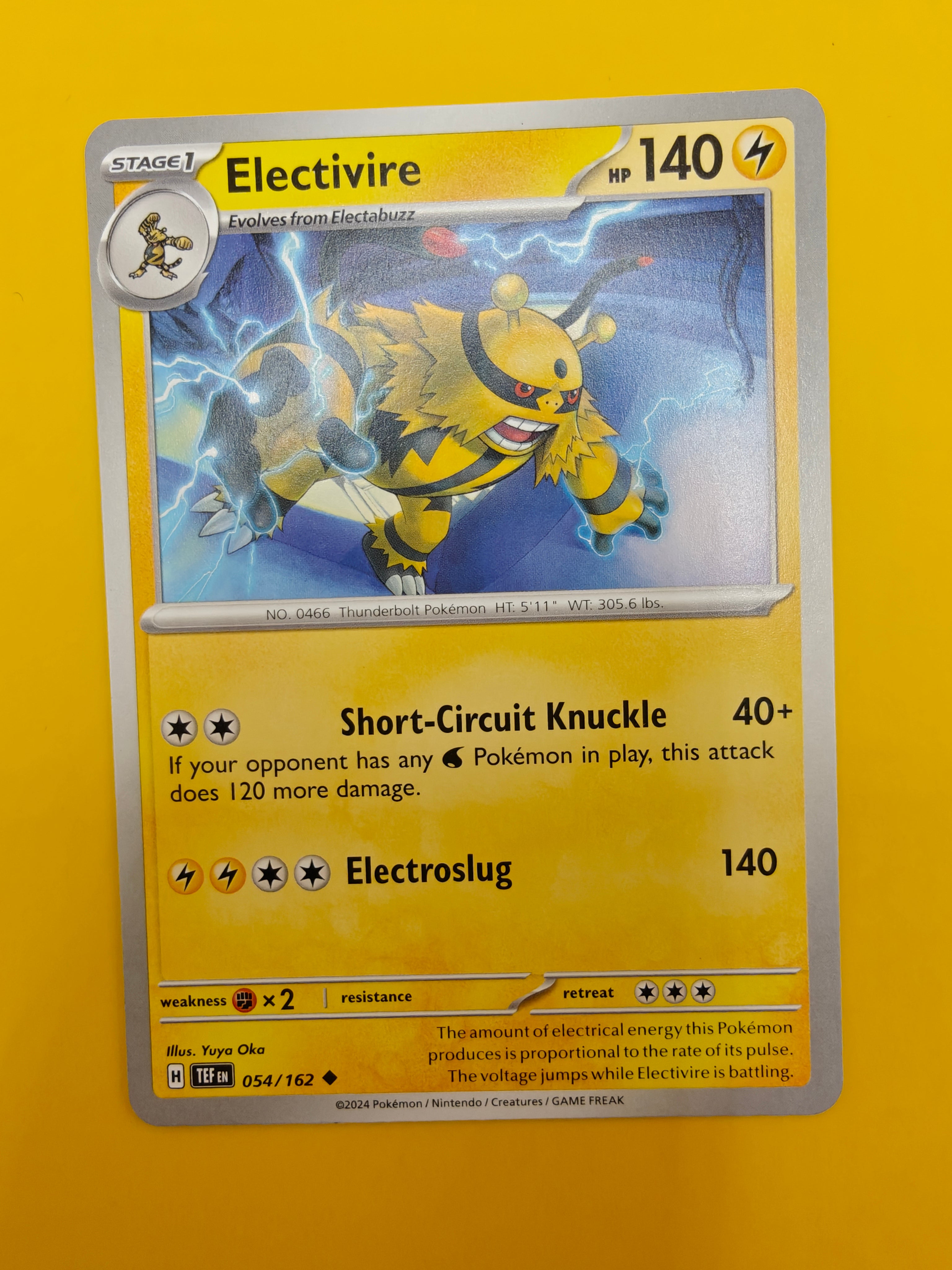 Electivire - Temporal Forces