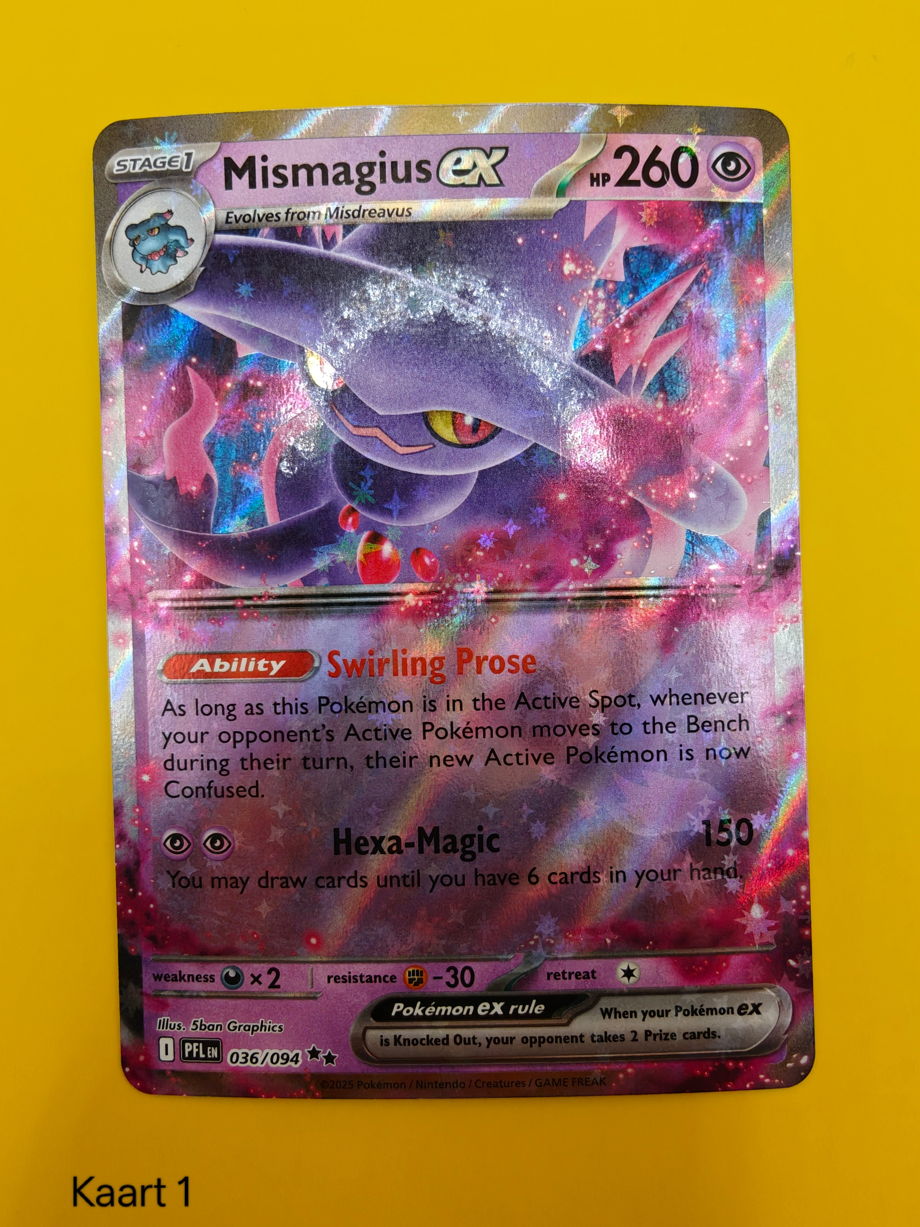 Mismagius ex - Phantasmal Flames