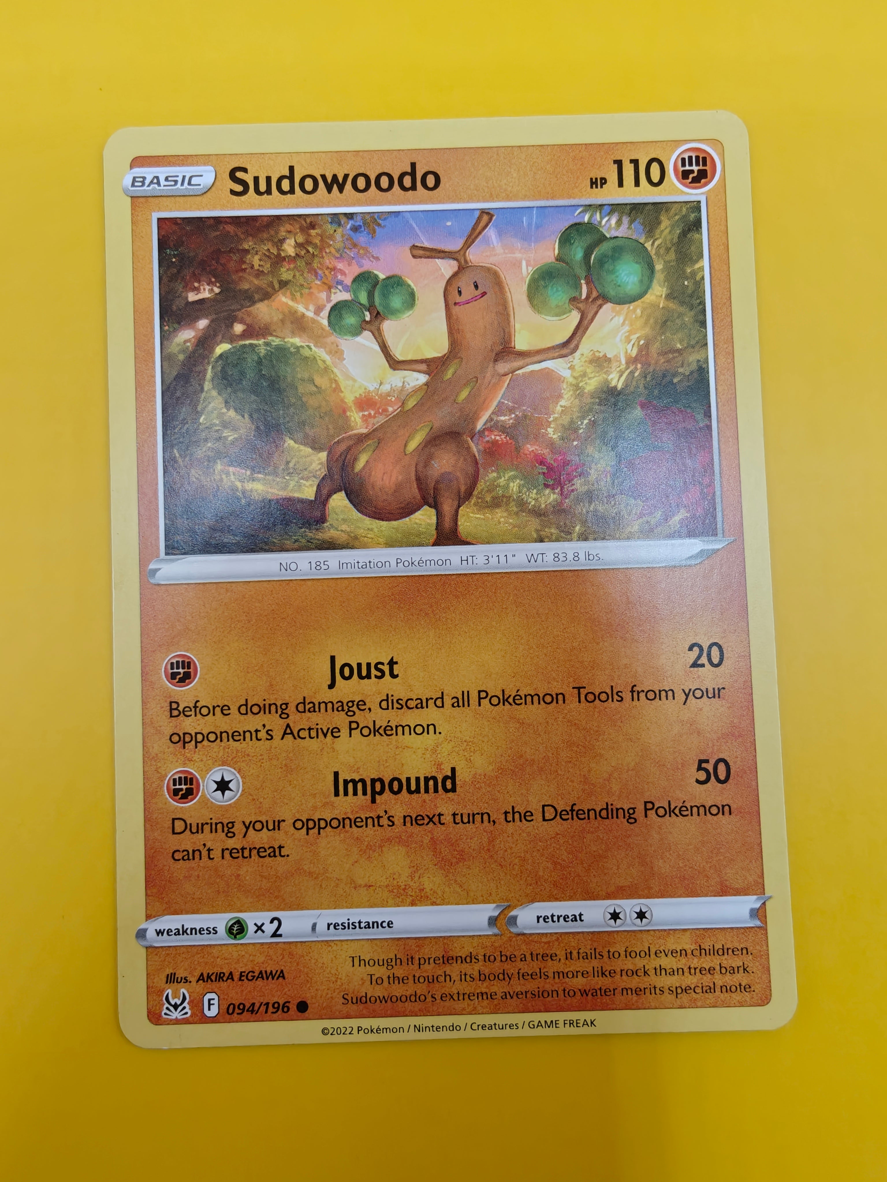 Sudowoodo - Lost Origin