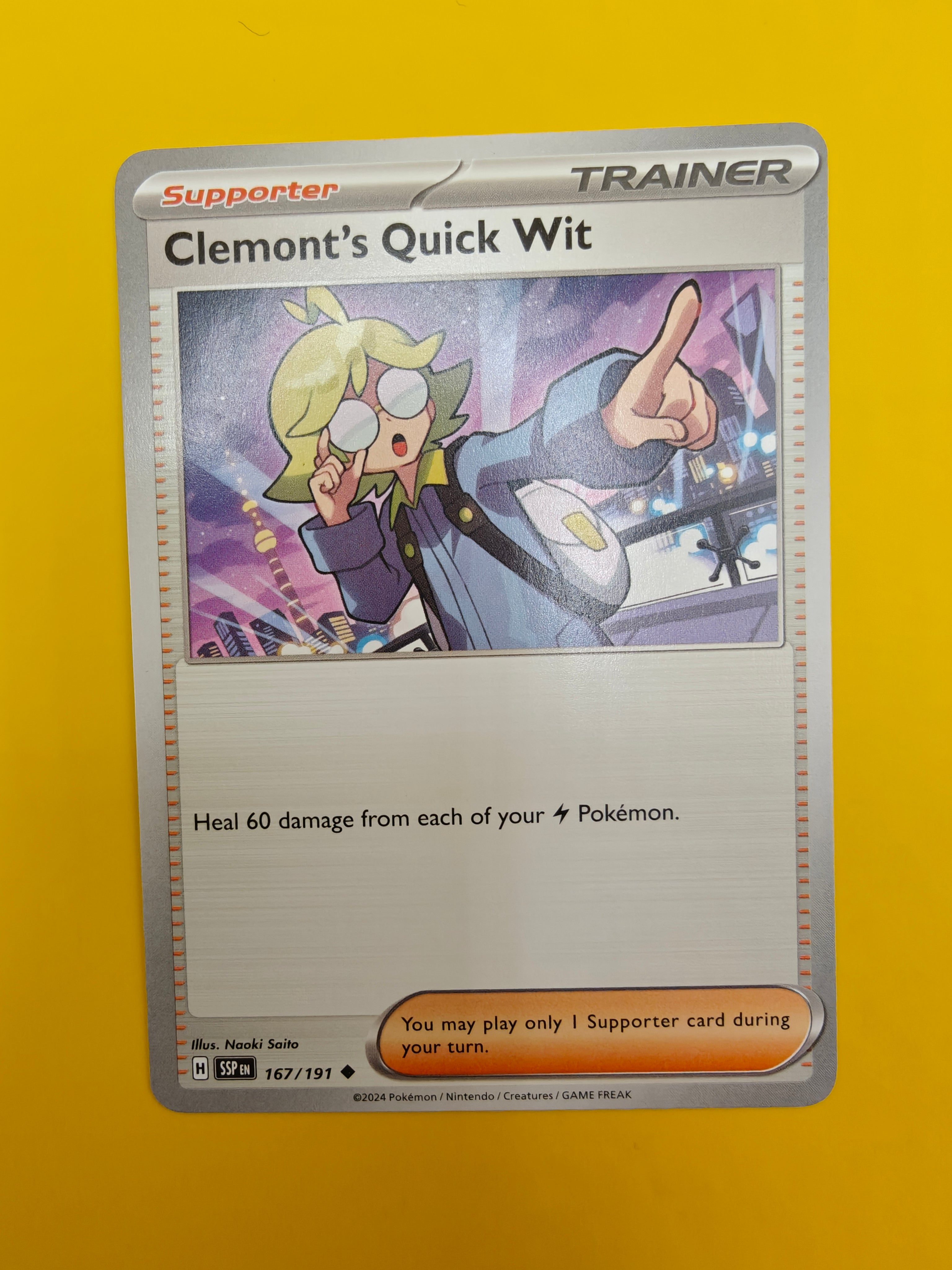 Clemont's Quick Wit - Surging Sparks