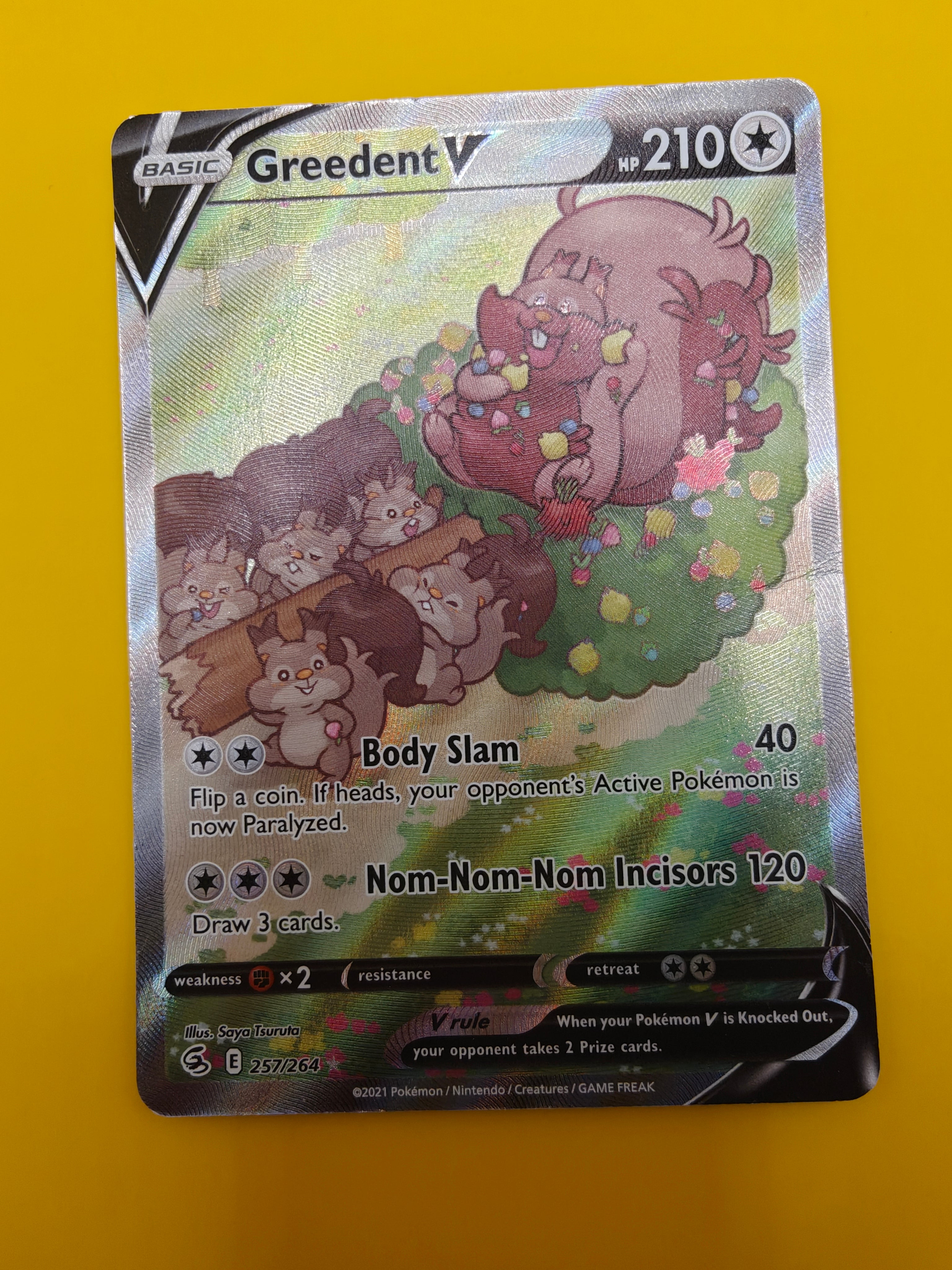 Greedent V Alt Art - Fusion Strike