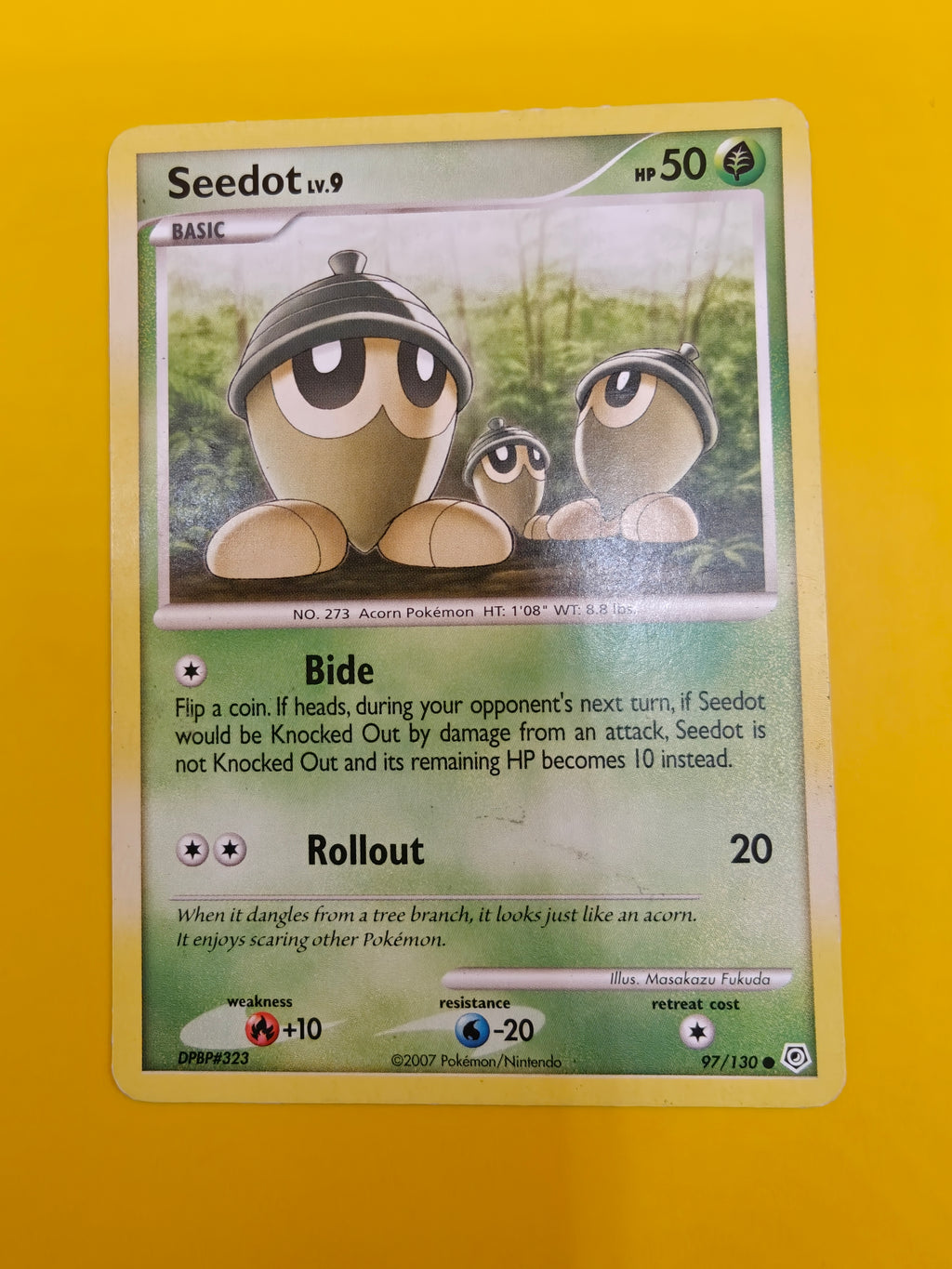 Seedot Lv.9 - Diamond & Pearl Base Set