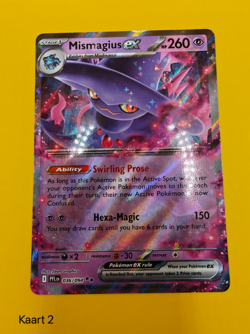 Mismagius ex - Phantasmal Flames