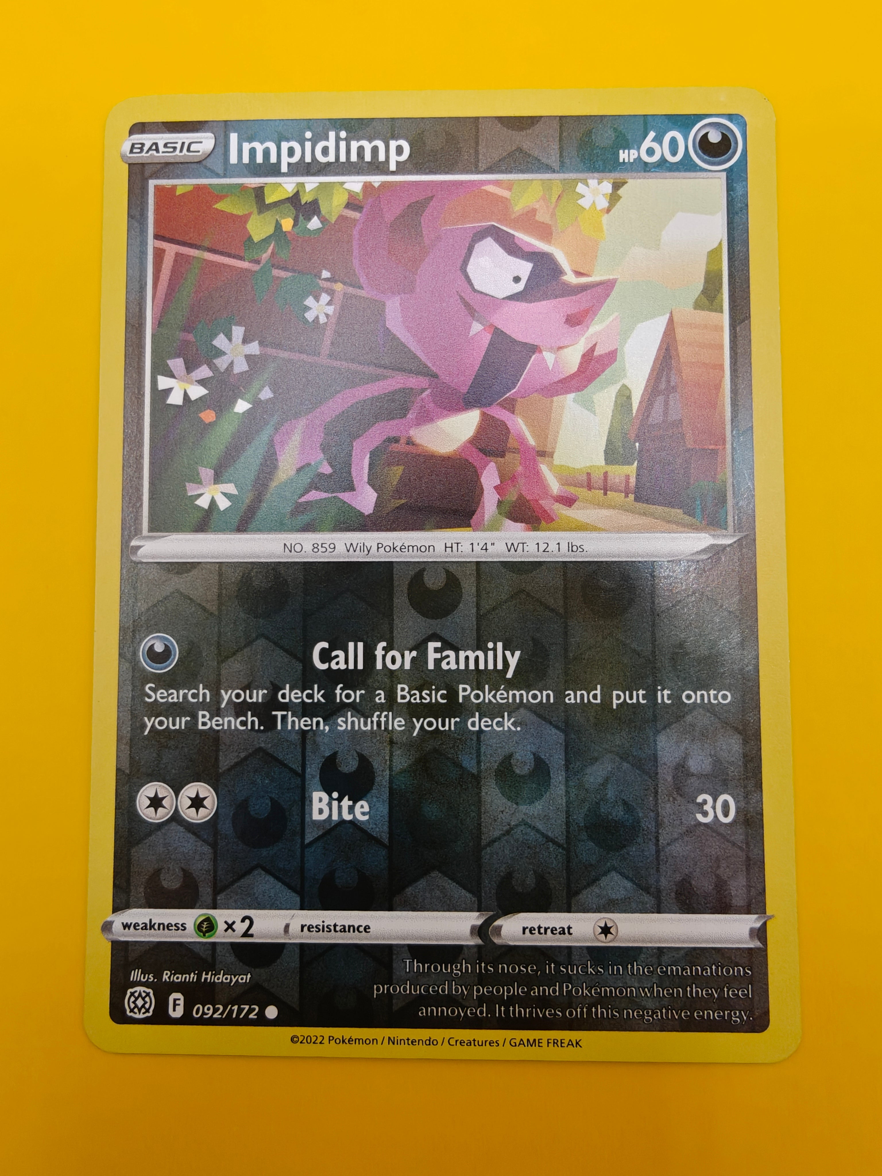 Impidimp Reverse Holo - Brilliant Stars