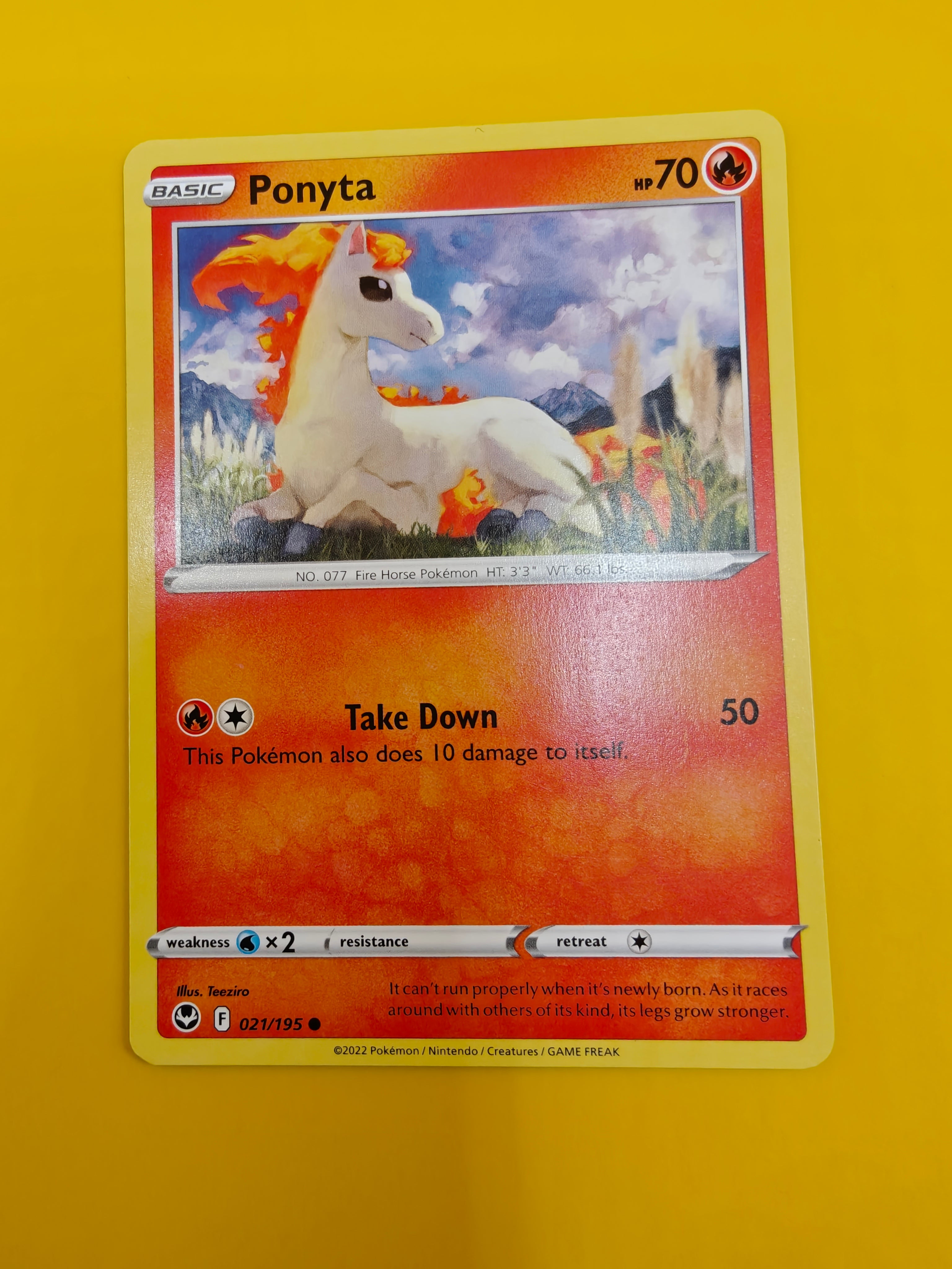 Ponyta - Silver Tempest