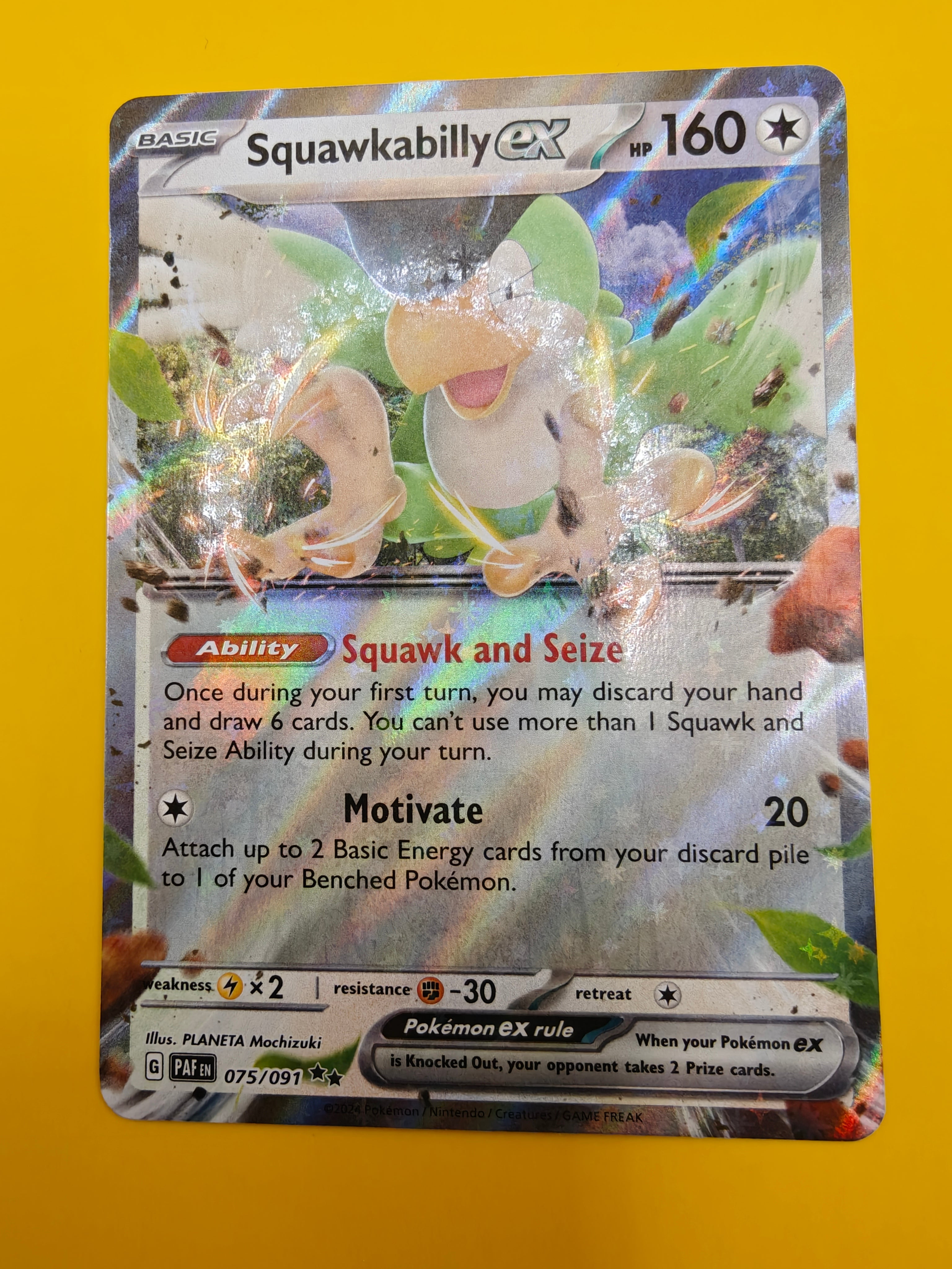 Squawkabilly ex - Paldean Fates