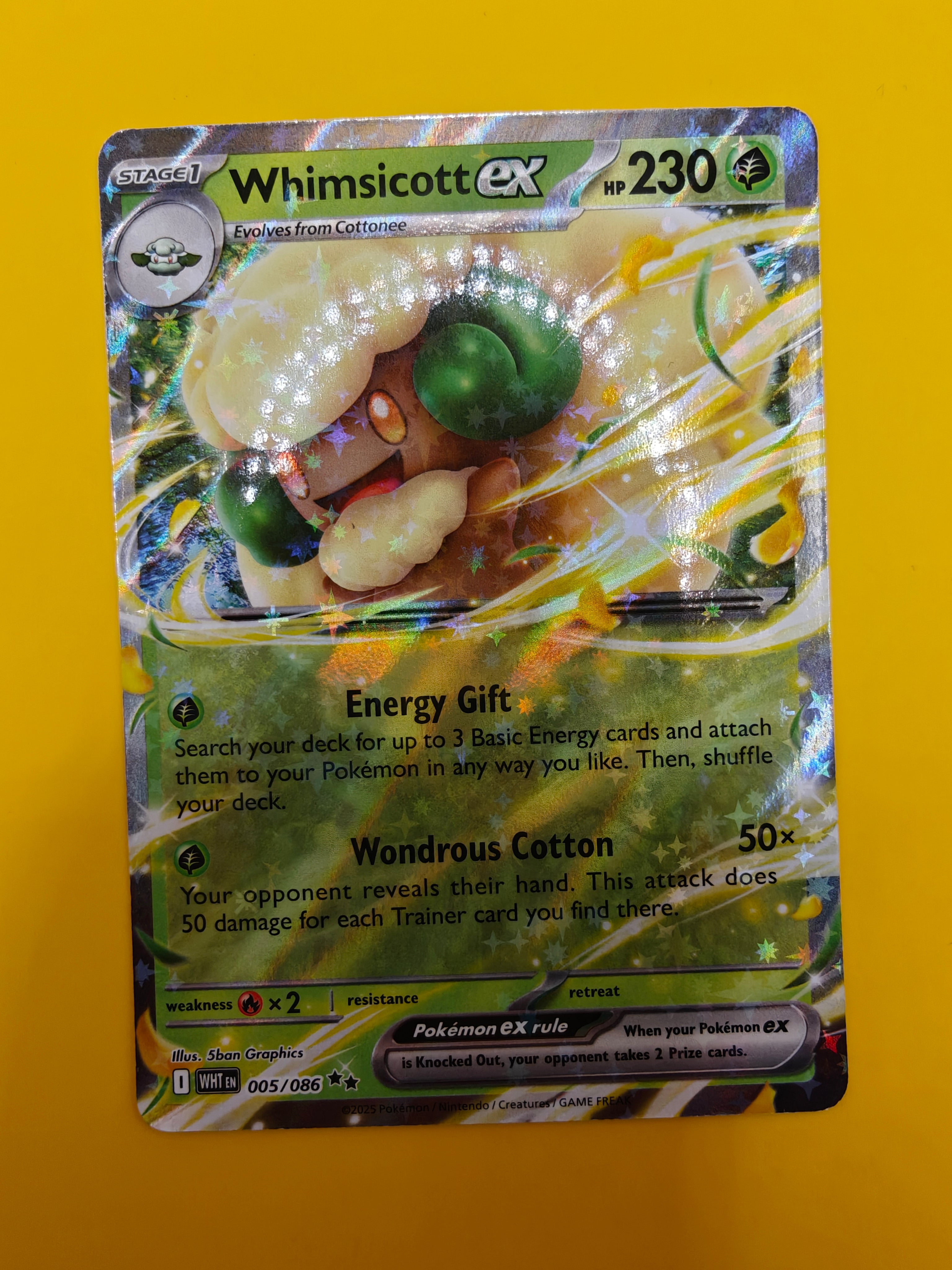 Whimsicott ex - White Flare