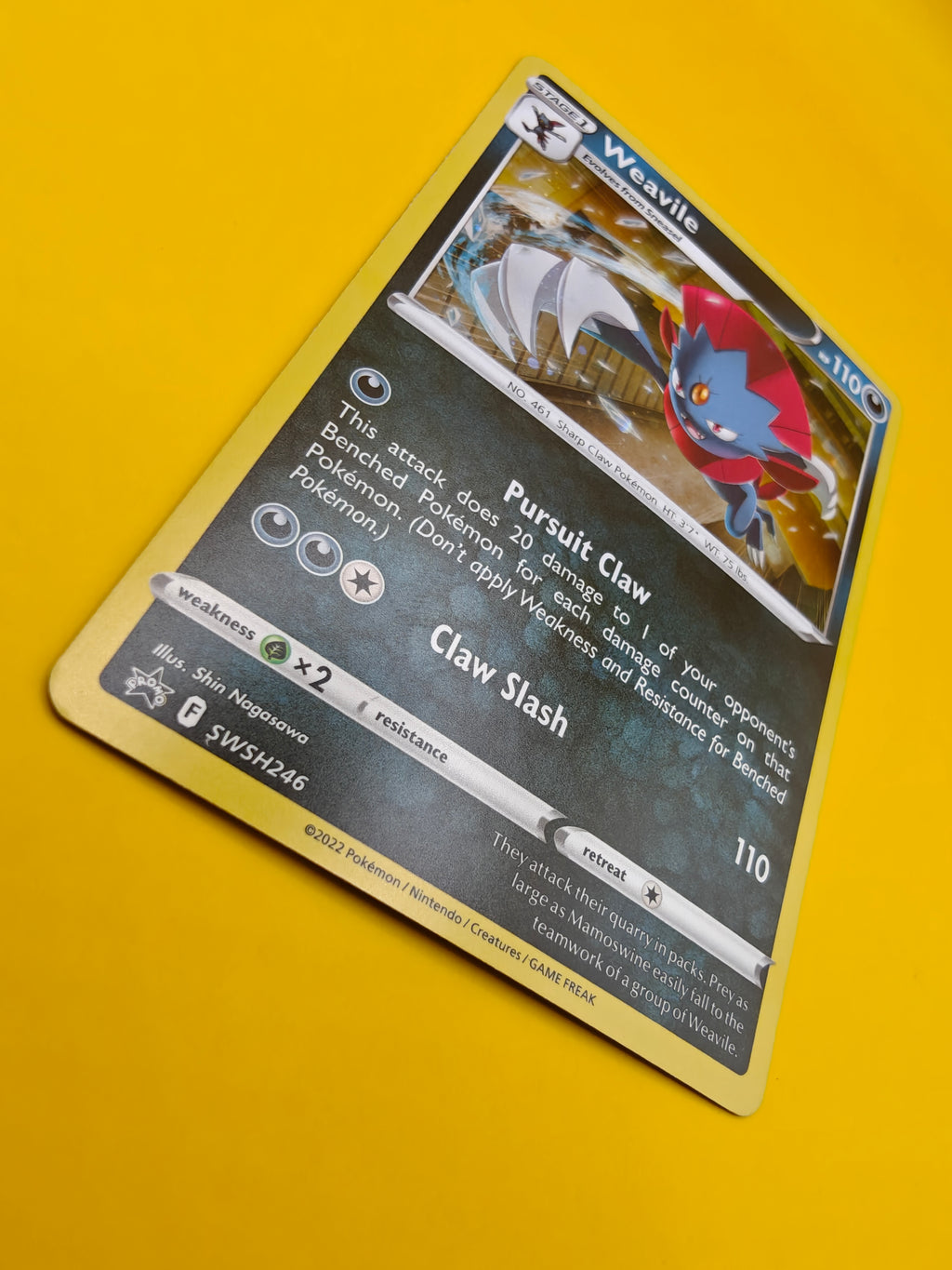 Weavile Holo - SWSH246