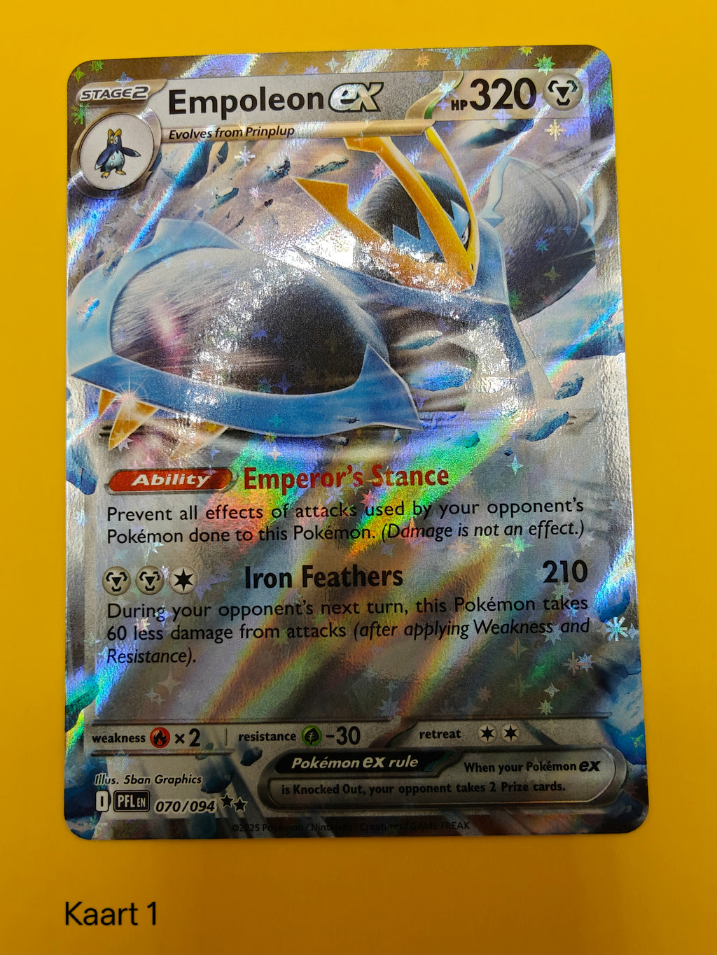 Empoleon ex - Phantasmal Flames