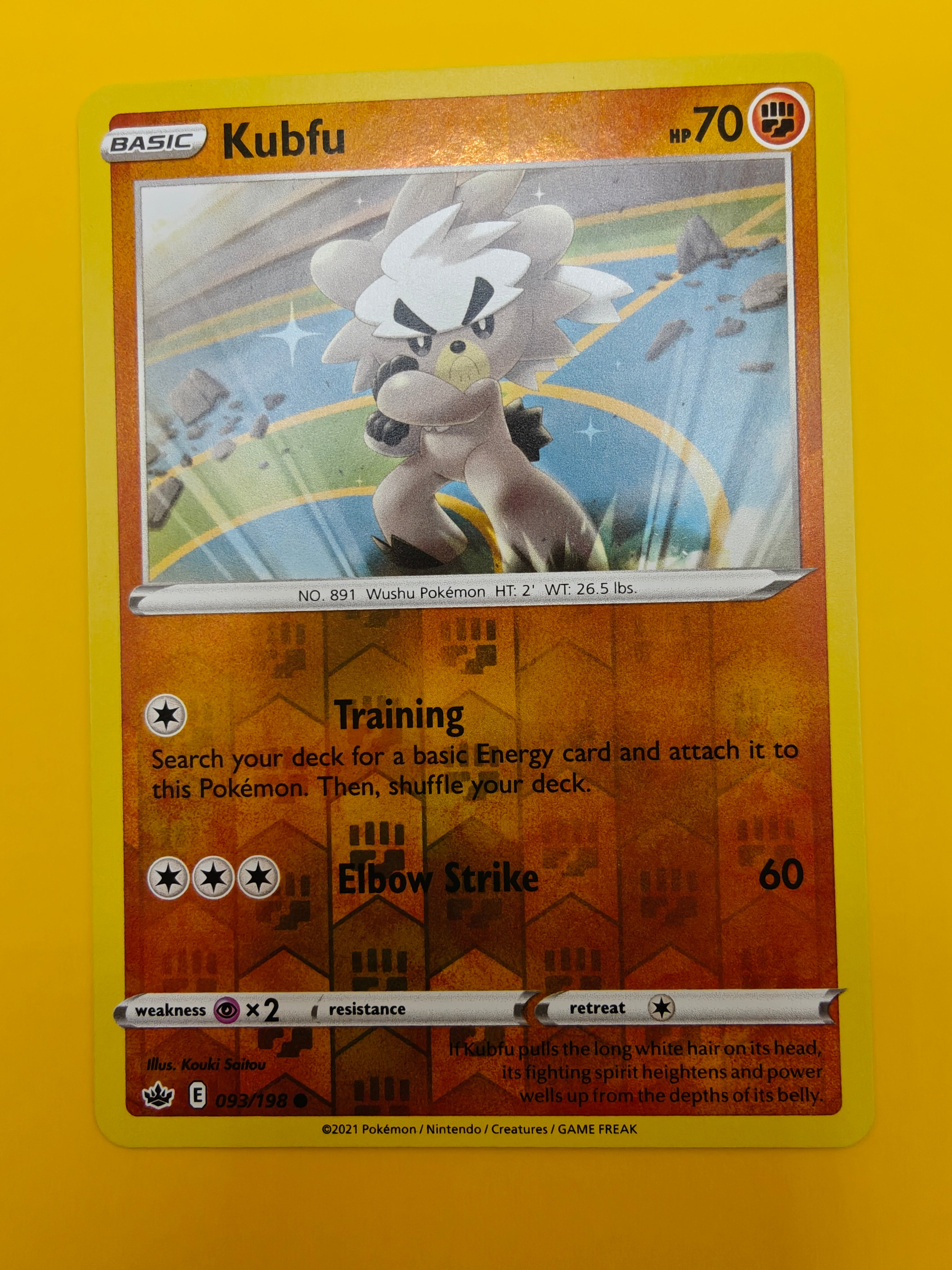 Kubfu Reverse Holo - Chilling Reign