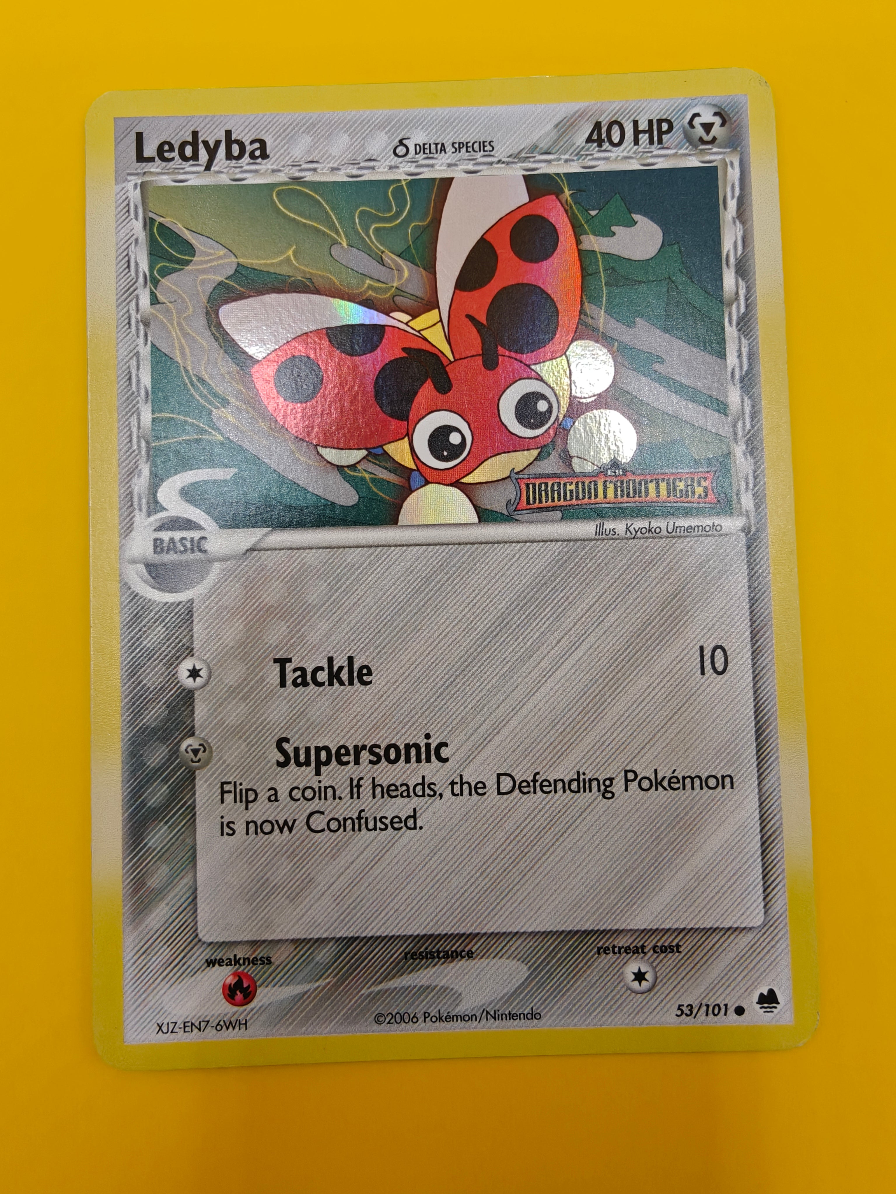 Ledyba Delta Species Reverse Holo - EX Dragon Frontiers