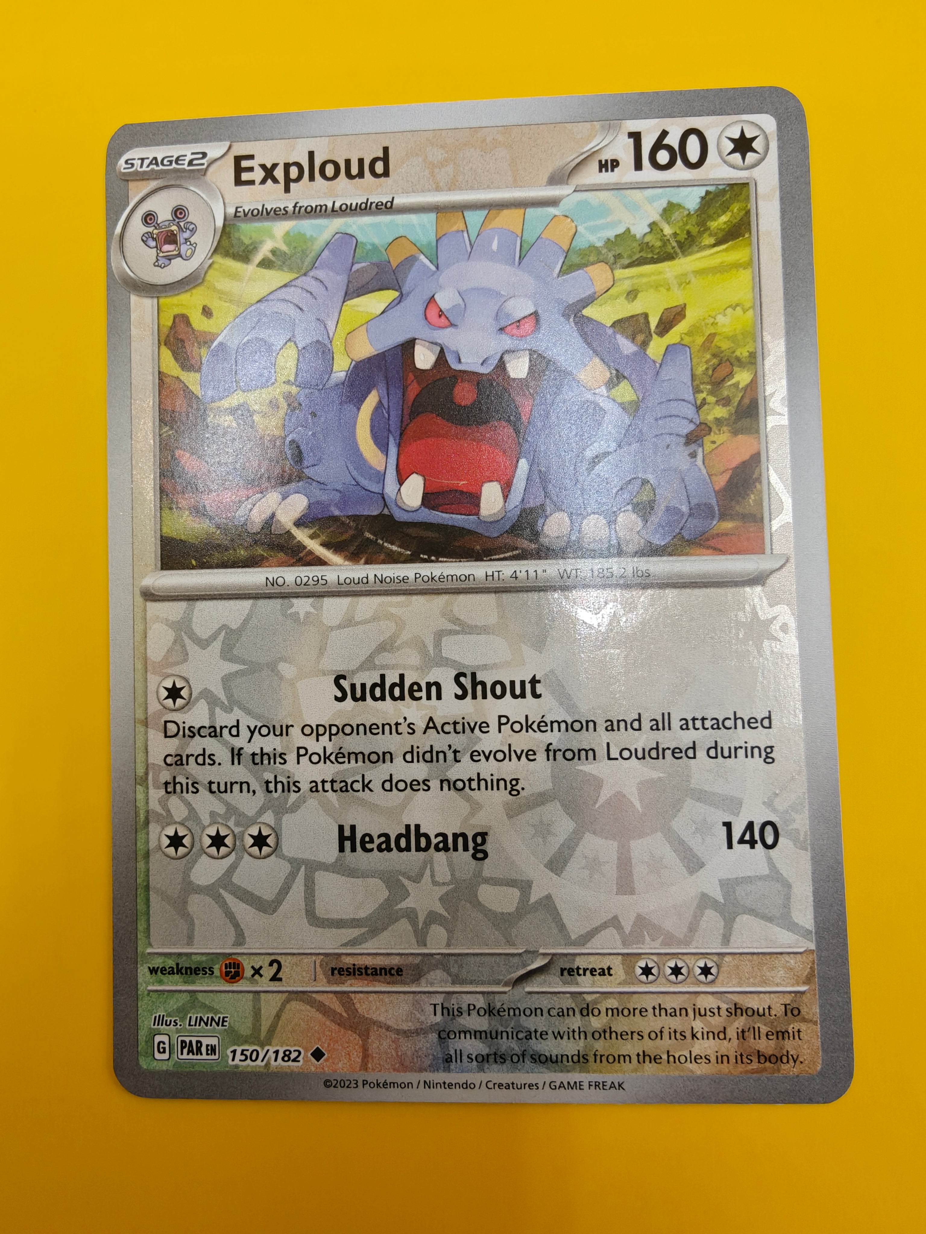 Exploud Reverse Holo - Paradox Rift