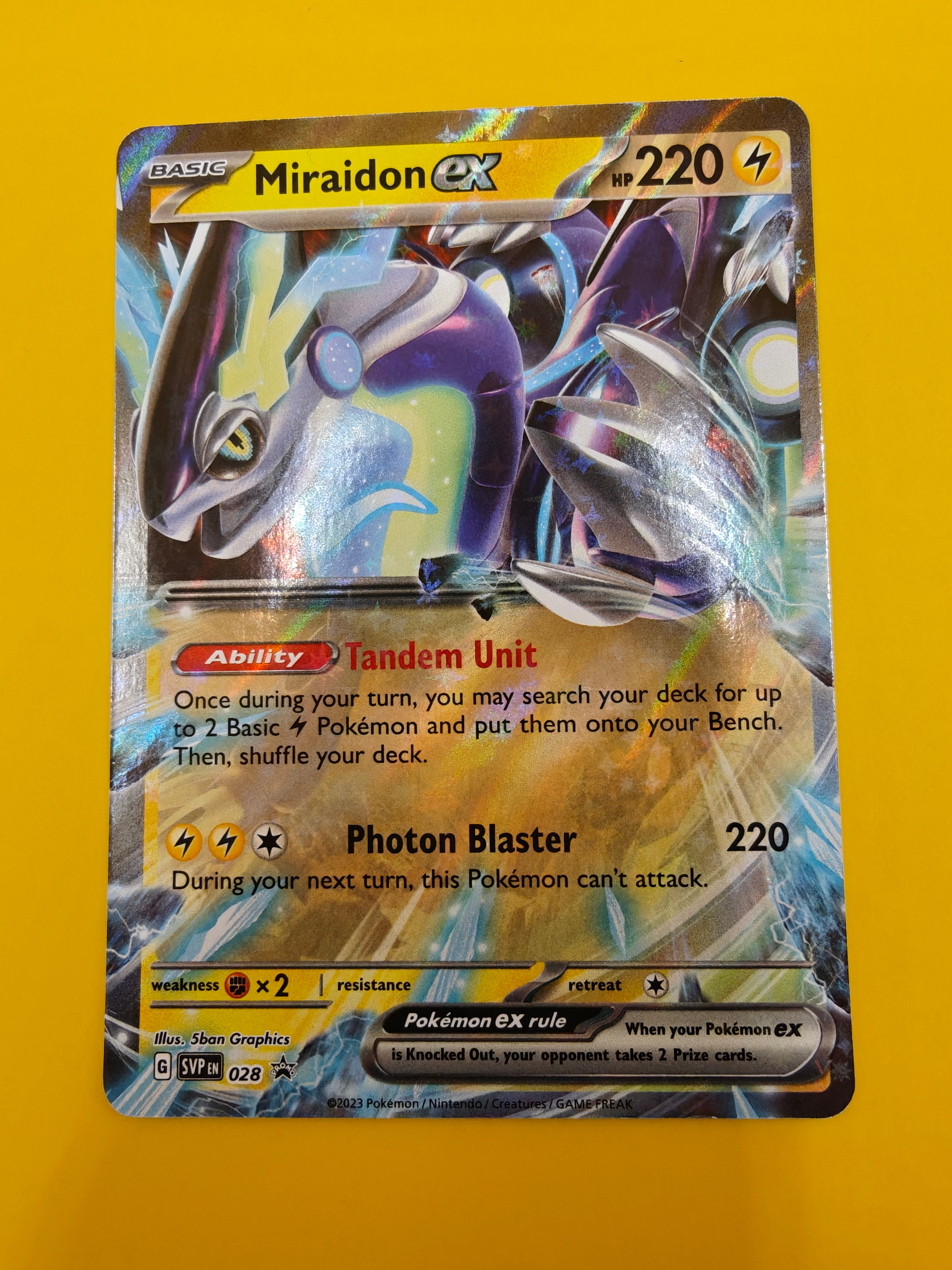 Miraidon ex - SVP028