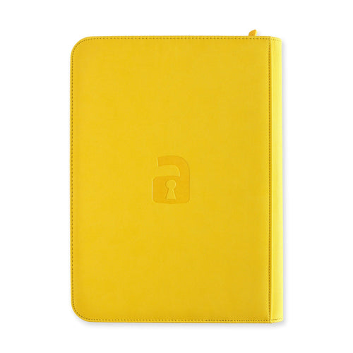 VaultX 9-pocket Custom Binder - Geel