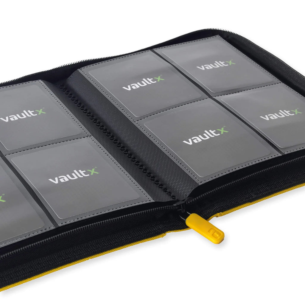 VaultX 4-pocket Custom Binder - Geel